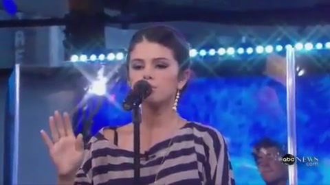 Aywr on GMA 445 - Selena Gomez - A Year Without Rain Good Morning America