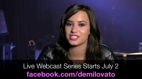 Demi Lovato - Live Webcast Series 075 - Demilush - Live Webcast Series