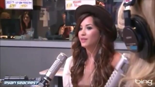 Demi Lovato\'s Interview with Ryan Seacrest -Skyscraper premier [Full] 0665