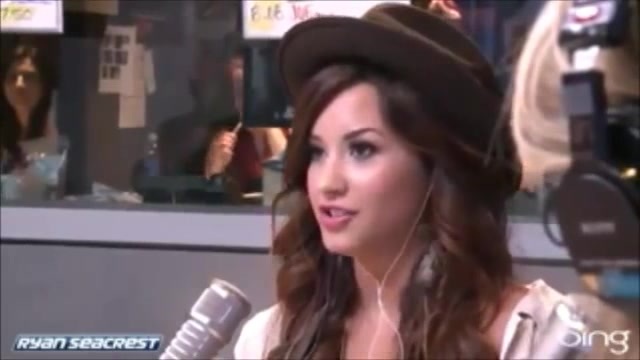 Demi Lovato\'s Interview with Ryan Seacrest -Skyscraper premier [Full] 0868