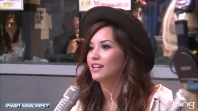 Demi Lovato\'s Interview with Ryan Seacrest -Skyscraper premier [Full] 0890