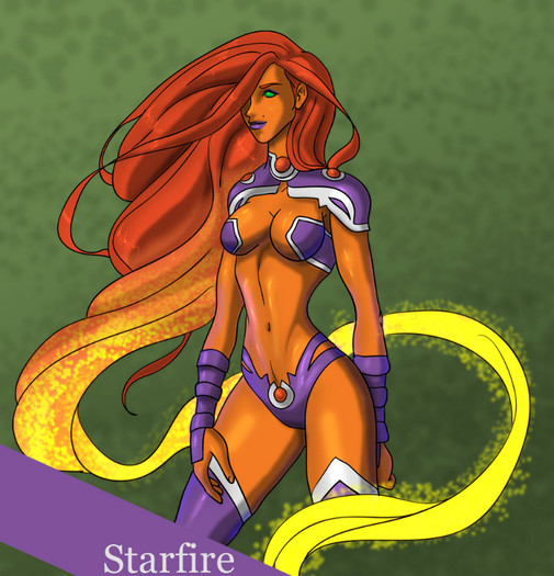 starfire_by_skyboy16-d4ndigm - tineri titani