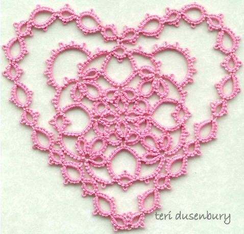 tatting-heart-acorn-dusenbury-pink - Tatting