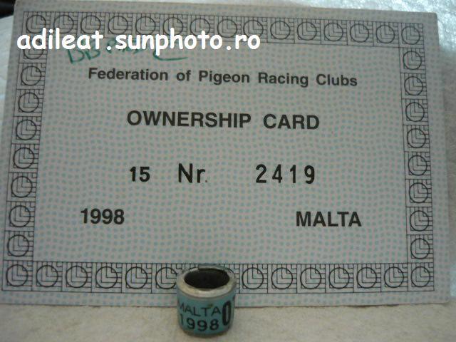 MALTA-1998 - MALTA-ring collection