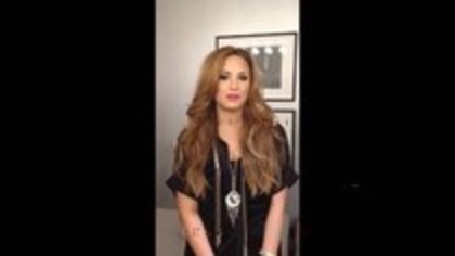 Demi Lovato - Video Message for Italy (196)