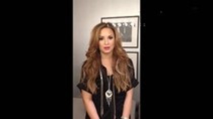 Demi Lovato - Video Message for Italy (347)