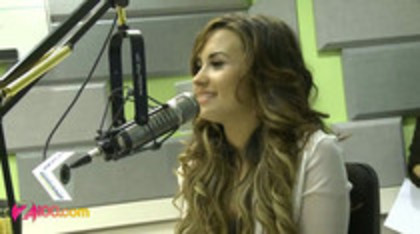 Demi Lovato In-Studio - Z100 New York (526)