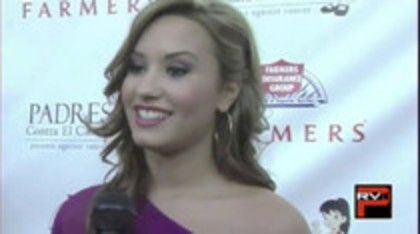 Demi Lovato at Padres Contra El Cancer Event (515) - Demilush at Padres Contra El Cancer Event Interview Part oo2