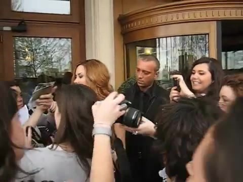 Demi Lovato In Milan - Outside Her Hotel 1120 - Demilush In Milan - Outside Her Hotel Part oo2