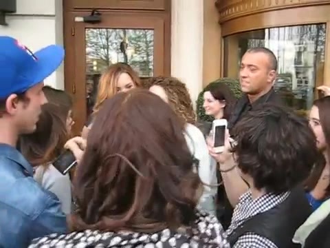 Demi Lovato In Milan - Outside Her Hotel 1242 - Demilush In Milan - Outside Her Hotel Part oo2