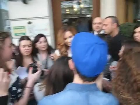 Demi Lovato In Milan - Outside Her Hotel 1443 - Demilush In Milan - Outside Her Hotel Part oo2