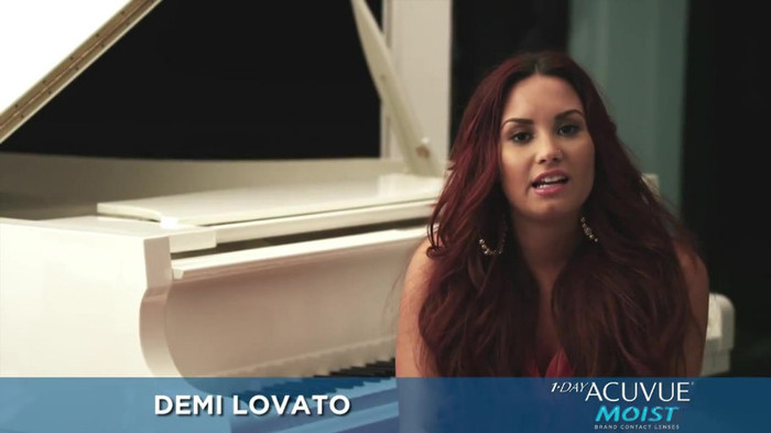 Demi Lovato talks about never giving up_ ACUVUE® 1-DAY Contest Stories 0109 - Demi - Talks About Never Giving Up ACUVUE 1 DAY Contest Stories