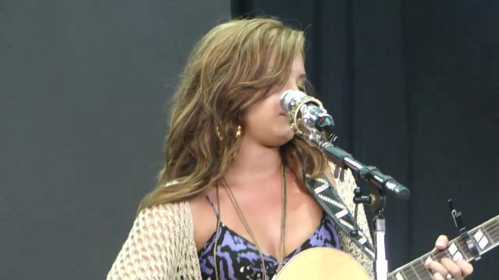 Demi Lovato Stop The World Soundcheck Tampa {HD} 1098