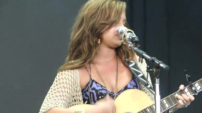 Demi Lovato Stop The World Soundcheck Tampa {HD} 1106