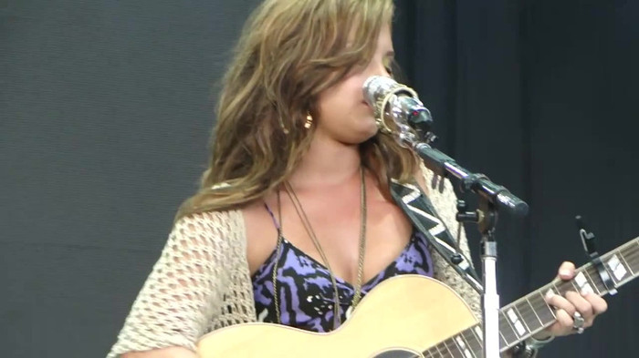 Demi Lovato Stop The World Soundcheck Tampa {HD} 1112