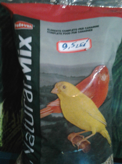 Natural mix canari 1 kg 9.5 lei-sac 25kg 225 lei; 25 kg-225 lei sac

