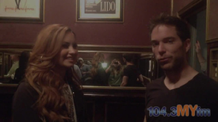 1043 MYfm\'s Ty Bentli with Demi Lovato in LA 0064