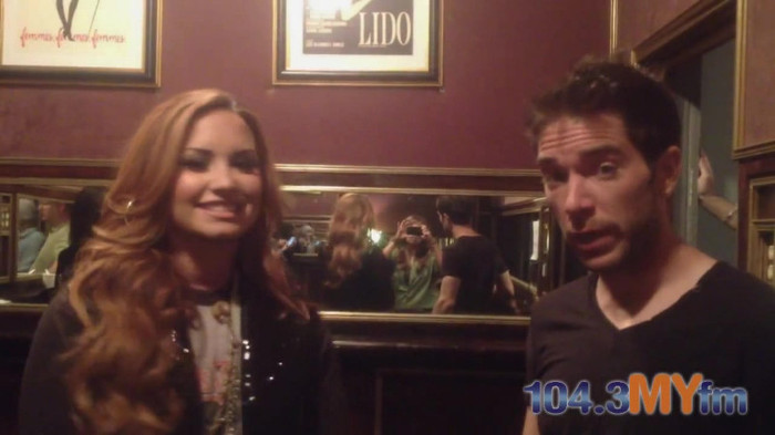 1043 MYfm\'s Ty Bentli with Demi Lovato in LA 0102 - Demi - 1043 MYfm Ty Bentli