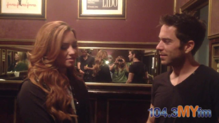 1043 MYfm\'s Ty Bentli with Demi Lovato in LA 4043