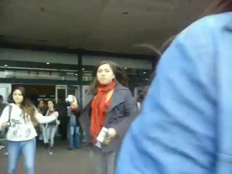 Demi Lovato at the airport. Argentina. 2012 0201