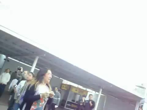 Demi Lovato at the airport. Argentina. 2012 0281