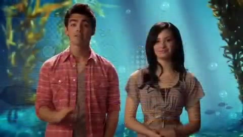 Oceans Bloopers - Joe Jonas and Demi Lovato 0120