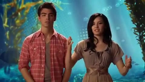 Oceans Bloopers - Joe Jonas and Demi Lovato 0156