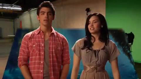 Oceans Bloopers - Joe Jonas and Demi Lovato 0166