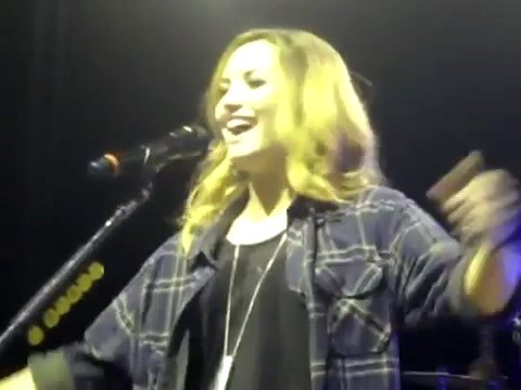 bscap0342 - Demi Answers Fans Question WOULD YOU GO LESBIAN FOR LOVATICS Sao Paulo Brazil