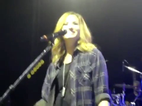 bscap0410 - Demi Answers Fans Question WOULD YOU GO LESBIAN FOR LOVATICS Sao Paulo Brazil