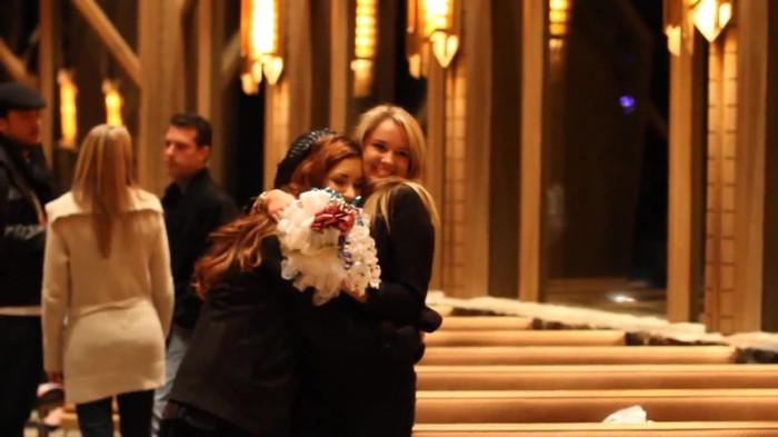 Demi Lovato - Tiffany Thornton and Chris Wedding 0615