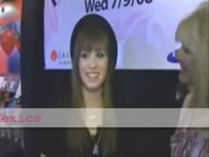 bscap0326 - Demilush -  Interview before the concert with the Jonas Brothers Part oo1