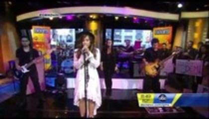 Demi Lovato - Skyscraper Performance Good Morning America (535)