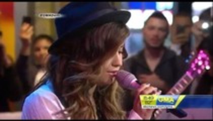 Demi Lovato - Skyscraper Performance Good Morning America (998)