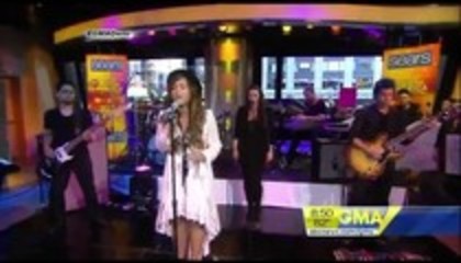 Demi Lovato - Skyscraper Performance Good Morning America (3389)