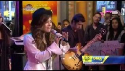 Demi Lovato - Skyscraper Performance Good Morning America (3840)