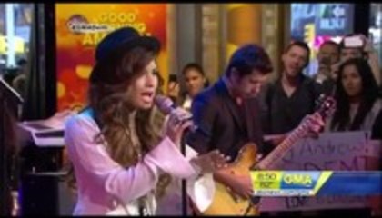 Demi Lovato - Skyscraper Performance Good Morning America (3870)