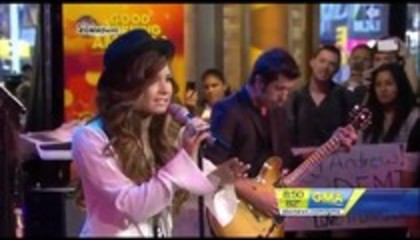 Demi Lovato - Skyscraper Performance Good Morning America (3845)