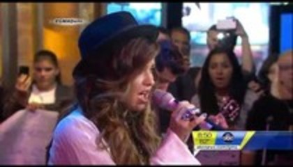 Demi Lovato - Skyscraper Performance Good Morning America (4846)