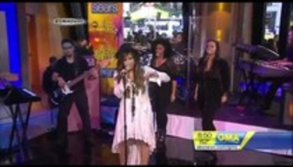 Demi Lovato - Skyscraper Performance Good Morning America (6253)