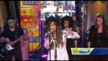 Demi Lovato - Skyscraper Performance Good Morning America (6260)