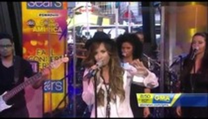 Demi Lovato - Skyscraper Performance Good Morning America (6262)