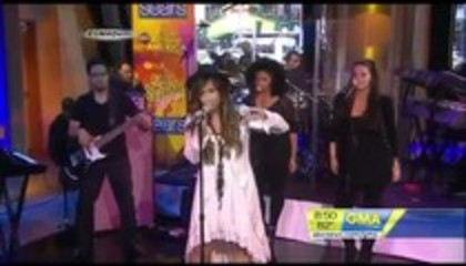 Demi Lovato - Skyscraper Performance Good Morning America (6243)