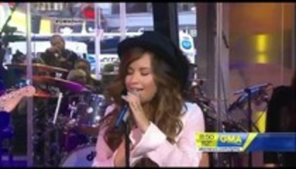 Demi Lovato - Skyscraper Performance Good Morning America (6776)