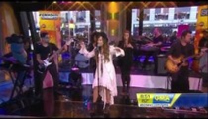 Demi Lovato - Skyscraper Performance Good Morning America (8647)