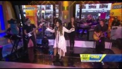 Demi Lovato - Skyscraper Performance Good Morning America (8693)