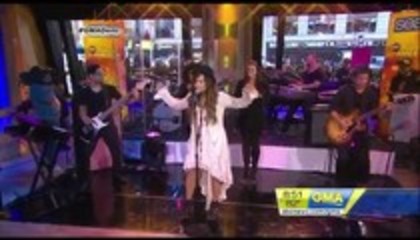 Demi Lovato - Skyscraper Performance Good Morning America (8682)