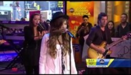 Demi Lovato - Skyscraper Performance Good Morning America (9637)