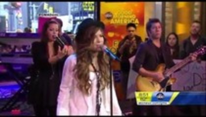 Demi Lovato - Skyscraper Performance Good Morning America (9604)