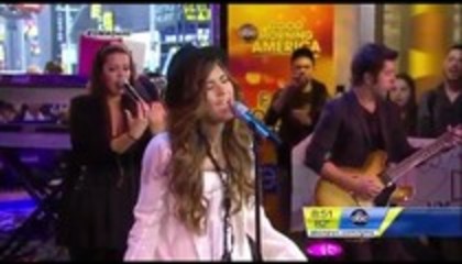 Demi Lovato - Skyscraper Performance Good Morning America (9656)